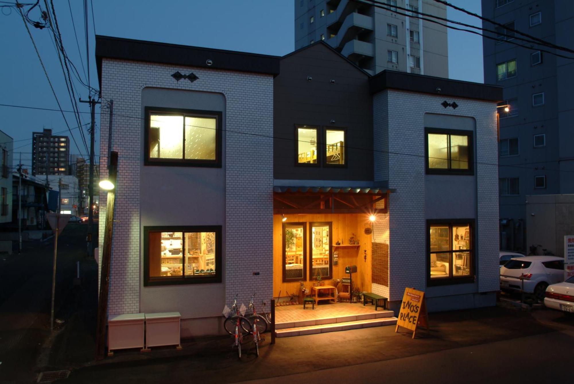 Backpackers Hostel Ino'S Place Sapporo Exterior foto